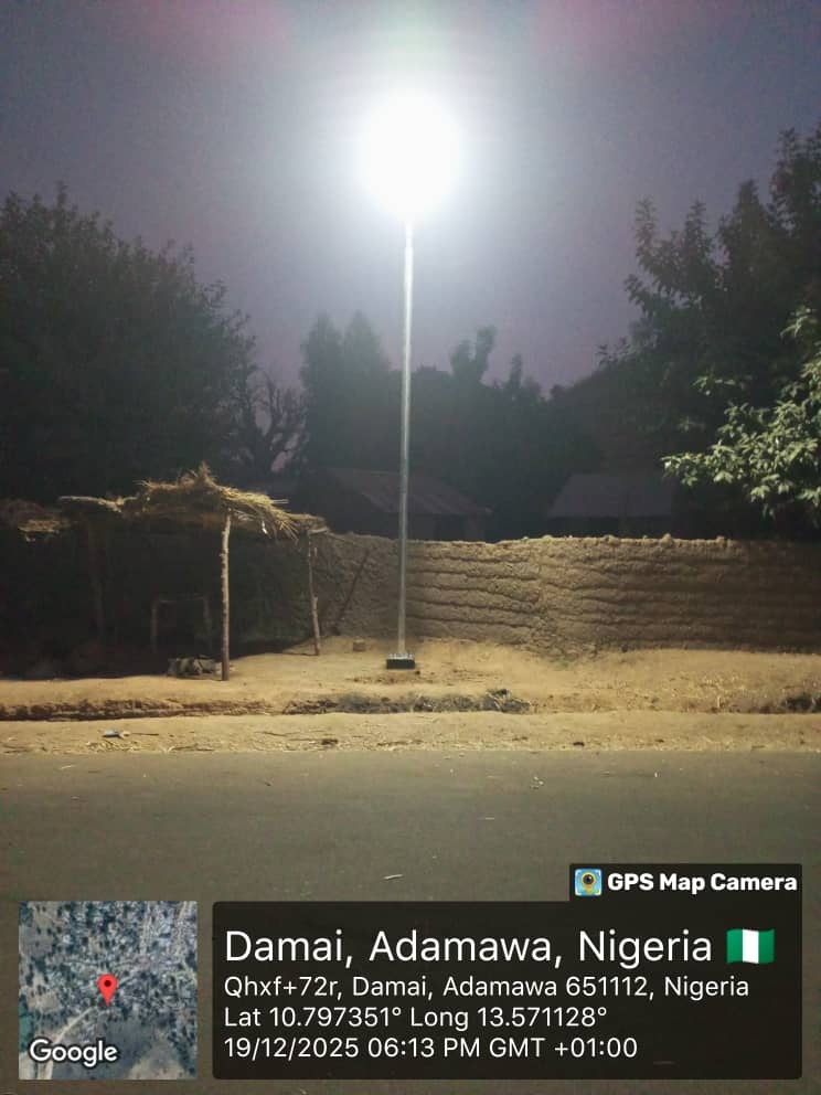 From Advocacy to Action: NEDC Delivers 100 Solar Street Lights and Water Access to Transform Sukur Kingdom, Adamawa State